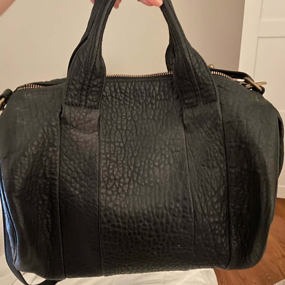 Alexander Wang Rocco Black Leather Bag